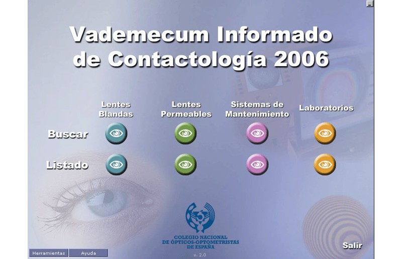Vademecum Informado de Contactología | Colegio Nacional de Opticos Optometristas